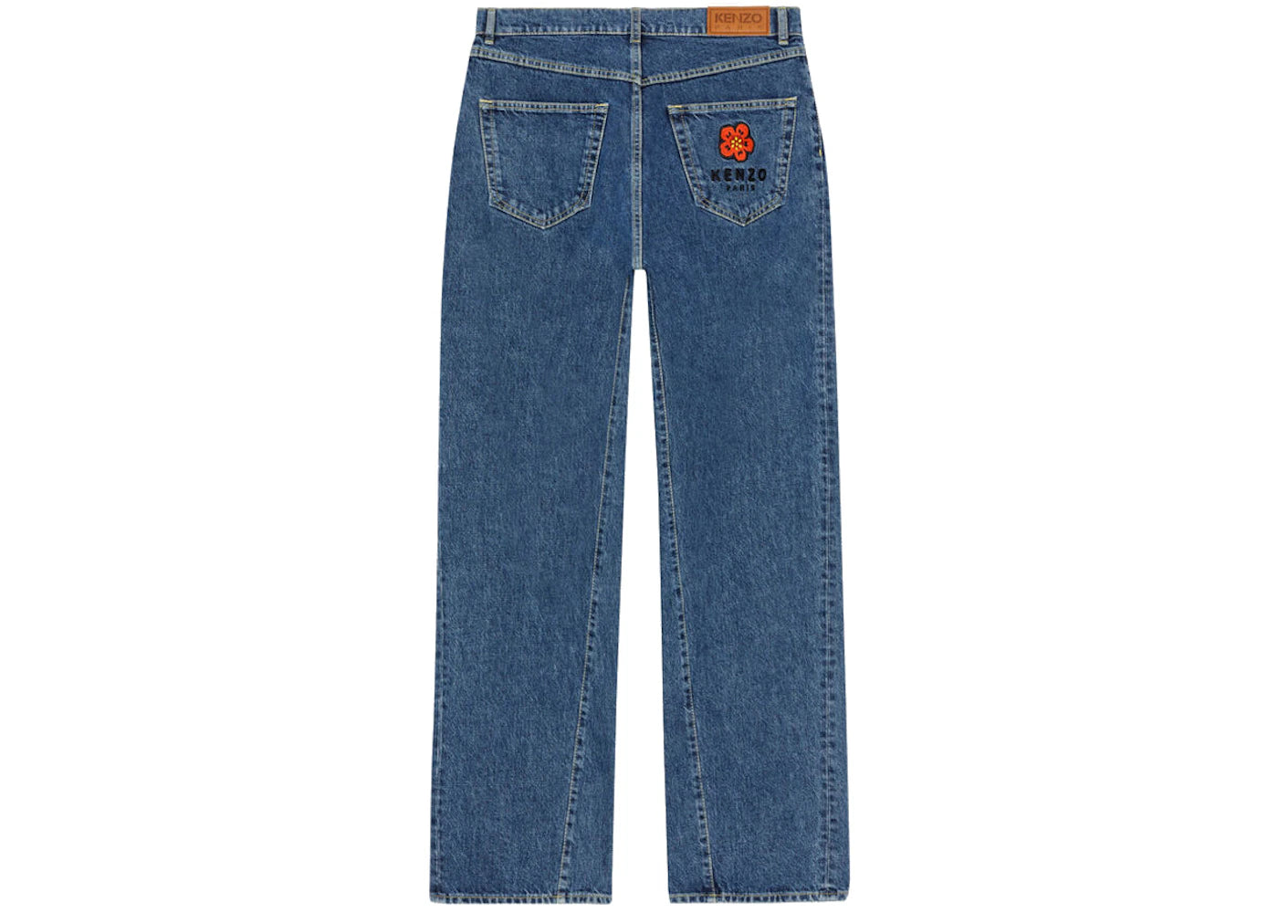 KENZO x Nigo Boke Flower Crest Jeans Blue