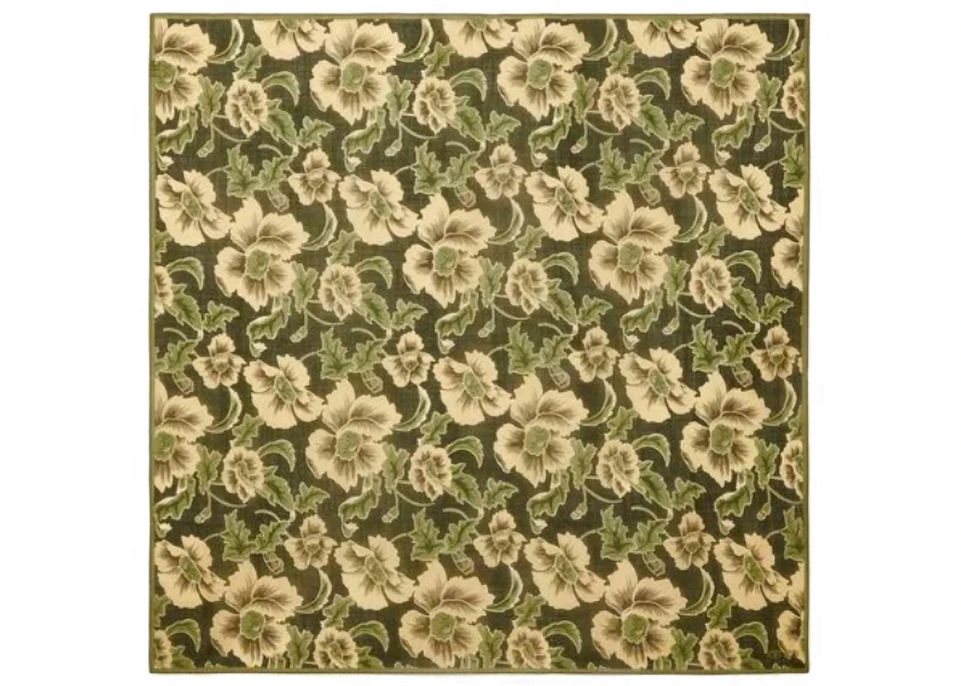 KENZO x Nigo Jungle Camo Large Wool Square Dark Khaki