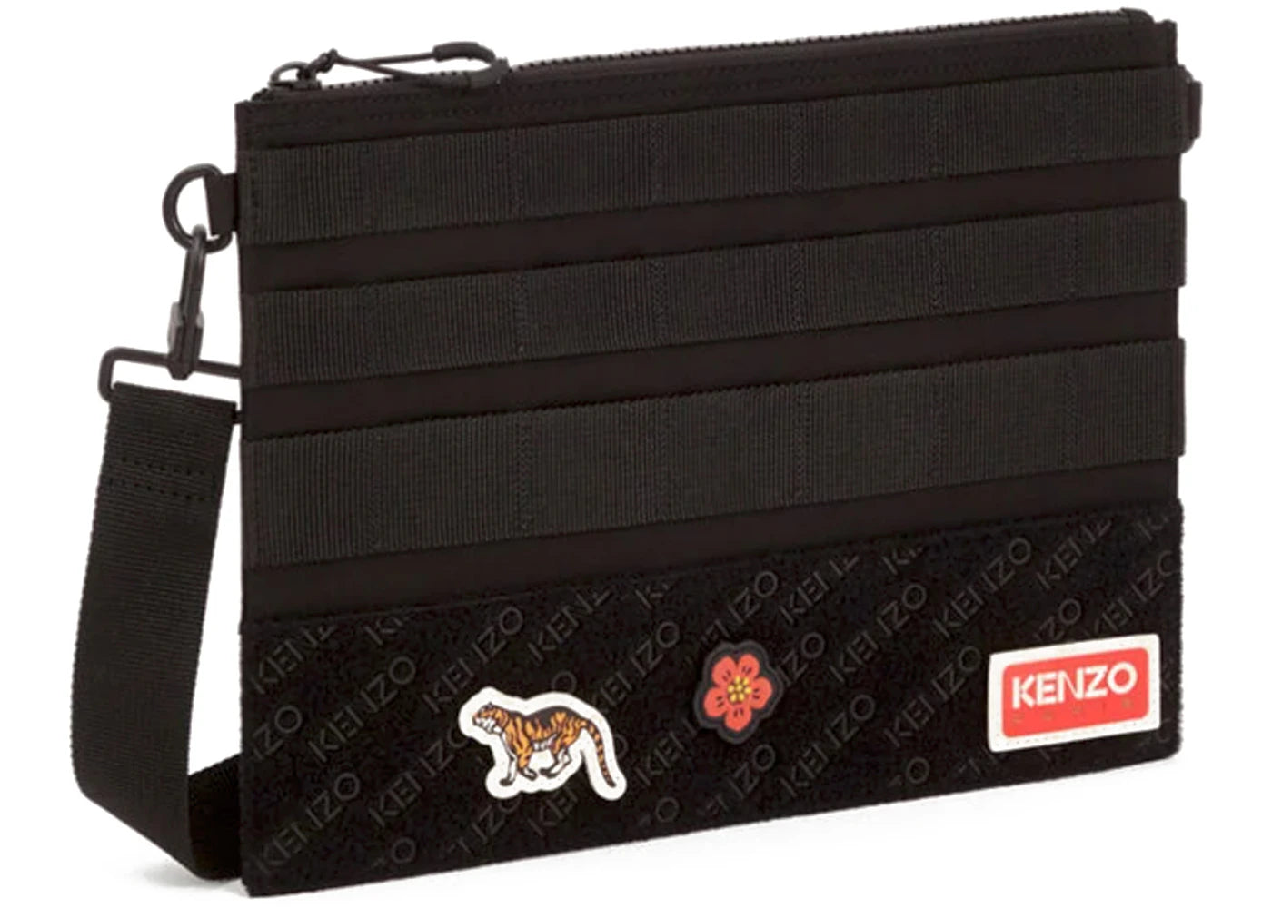 KENZO x Nigo Jungle Large Pouch Black