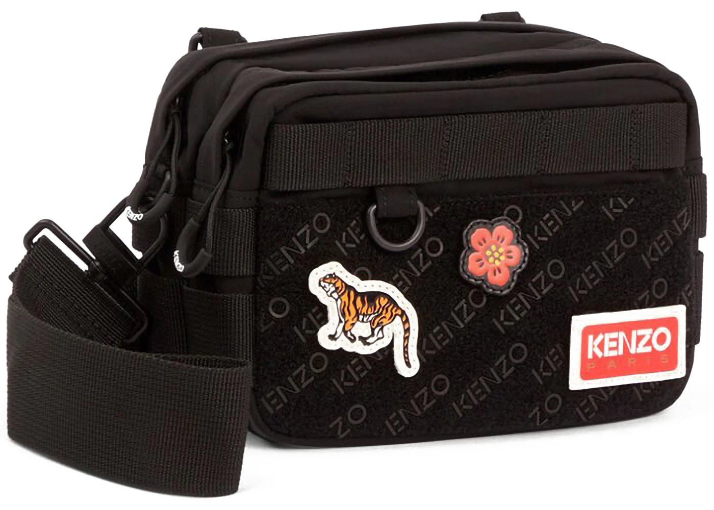 KENZO x Nigo Jungle Sholder Bag Black