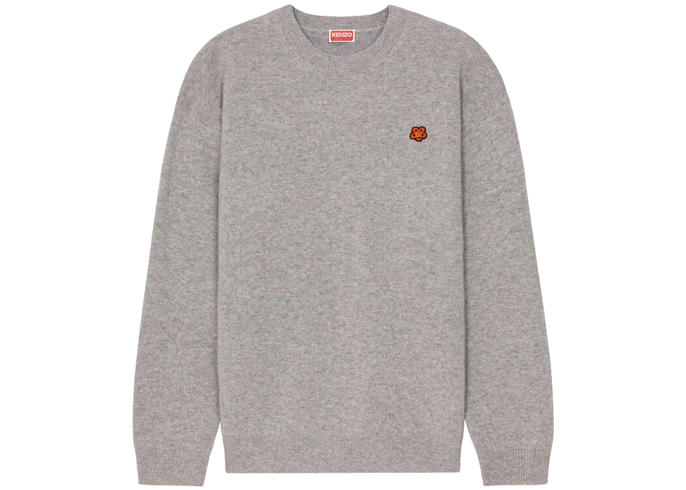 KENZO x Nigo Paris Merino Wool Jumper Misty Grey