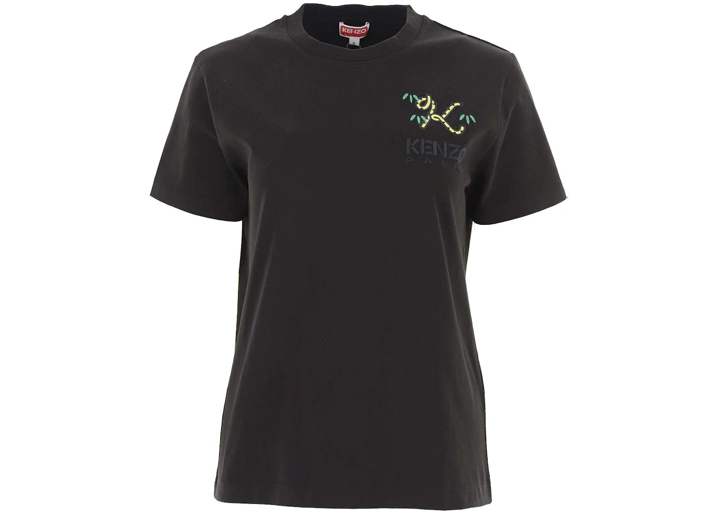 KENZO x Nigo Tiger Tail Logo Embridered T-shirt Black