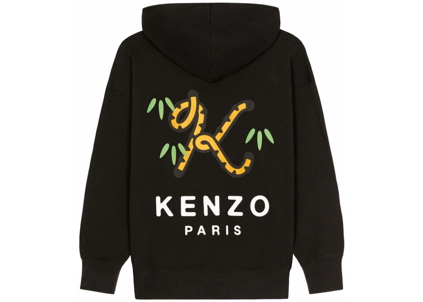 KENZO x Nigo Tiger Tail Oversized Women's Hoodie Black