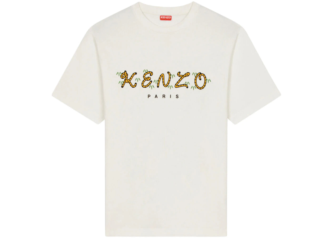 KENZO x Nigo Tiger Tail Relaxed T-Shirt Off White
