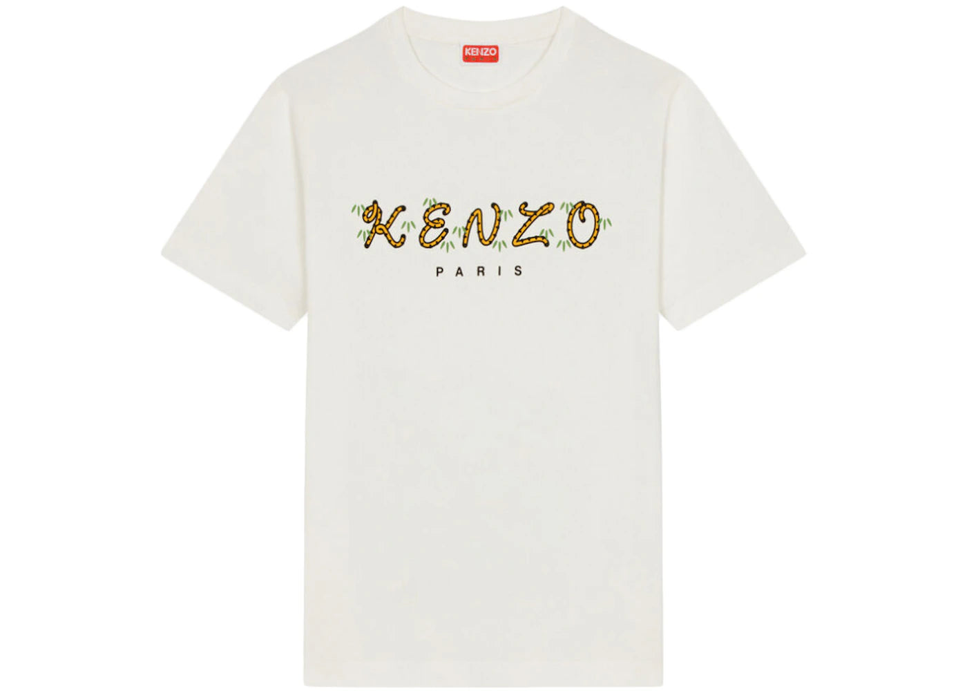 KENZO x Nigo Tiger Tail Relaxed Women's T-Shirt Off White