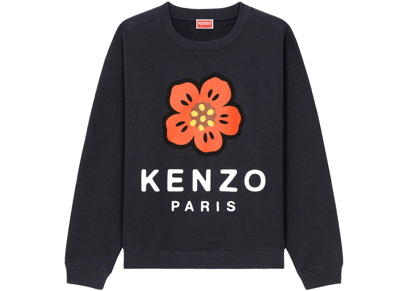 KENZO x Nigo Womens Boke Flower Crewneck Sweatshirt Midnight Blue