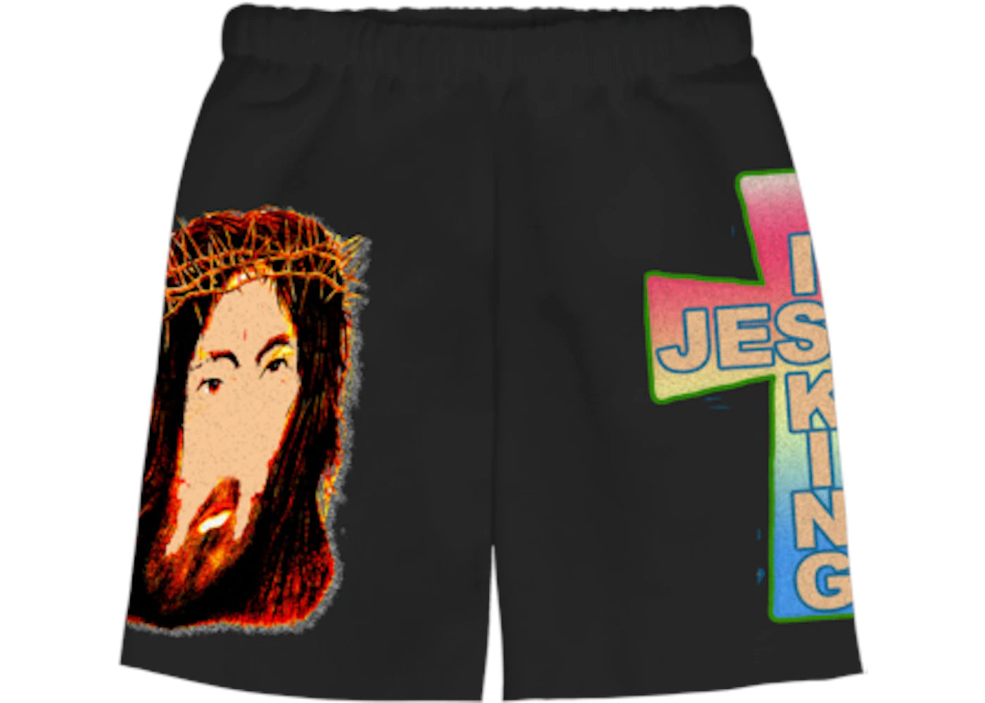 Kanye West AWGE for JIK Cross II Shorts Black