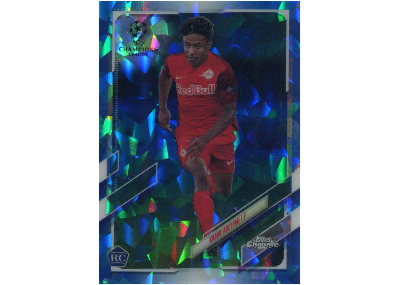 Karim Adeyemi 2020 Topps Chrome Champions League Sapphire Rookie #99 (Ungraded)