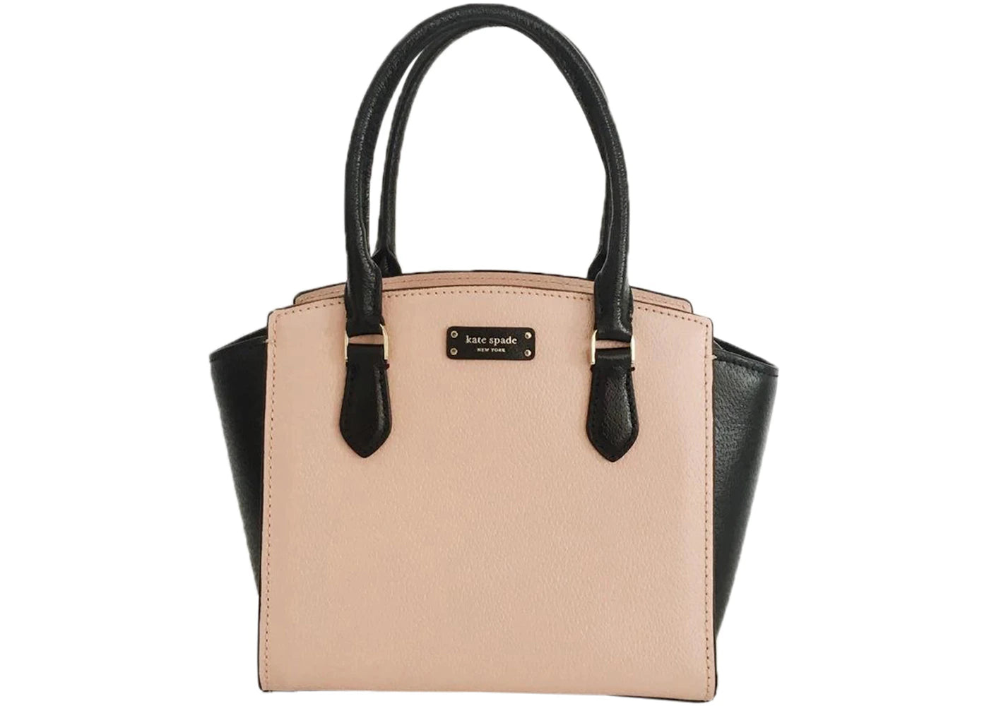 Kate Spade Jeanne Satchel Bag Small Warm Vellum/Black