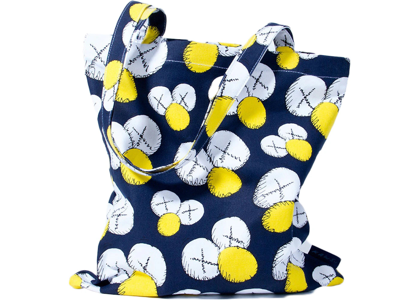 KAWS BFF Tote Bag Navy