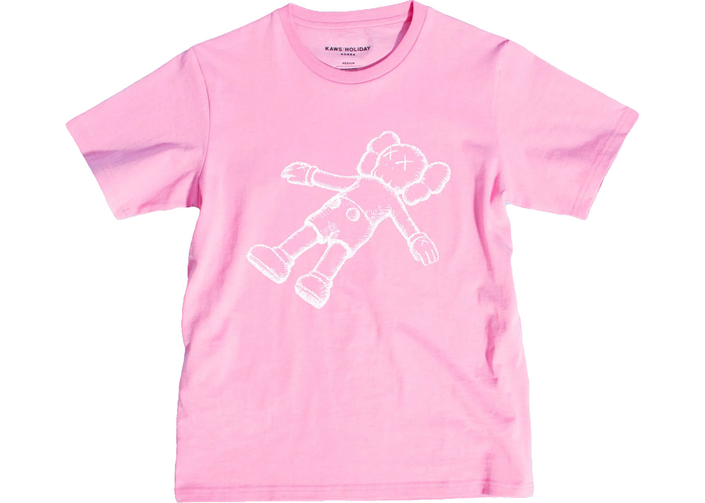 KAWS Holiday Companion Tee Pink