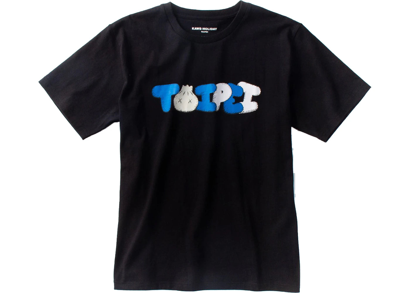 KAWS Holiday Limited Taipei T-shirt Black