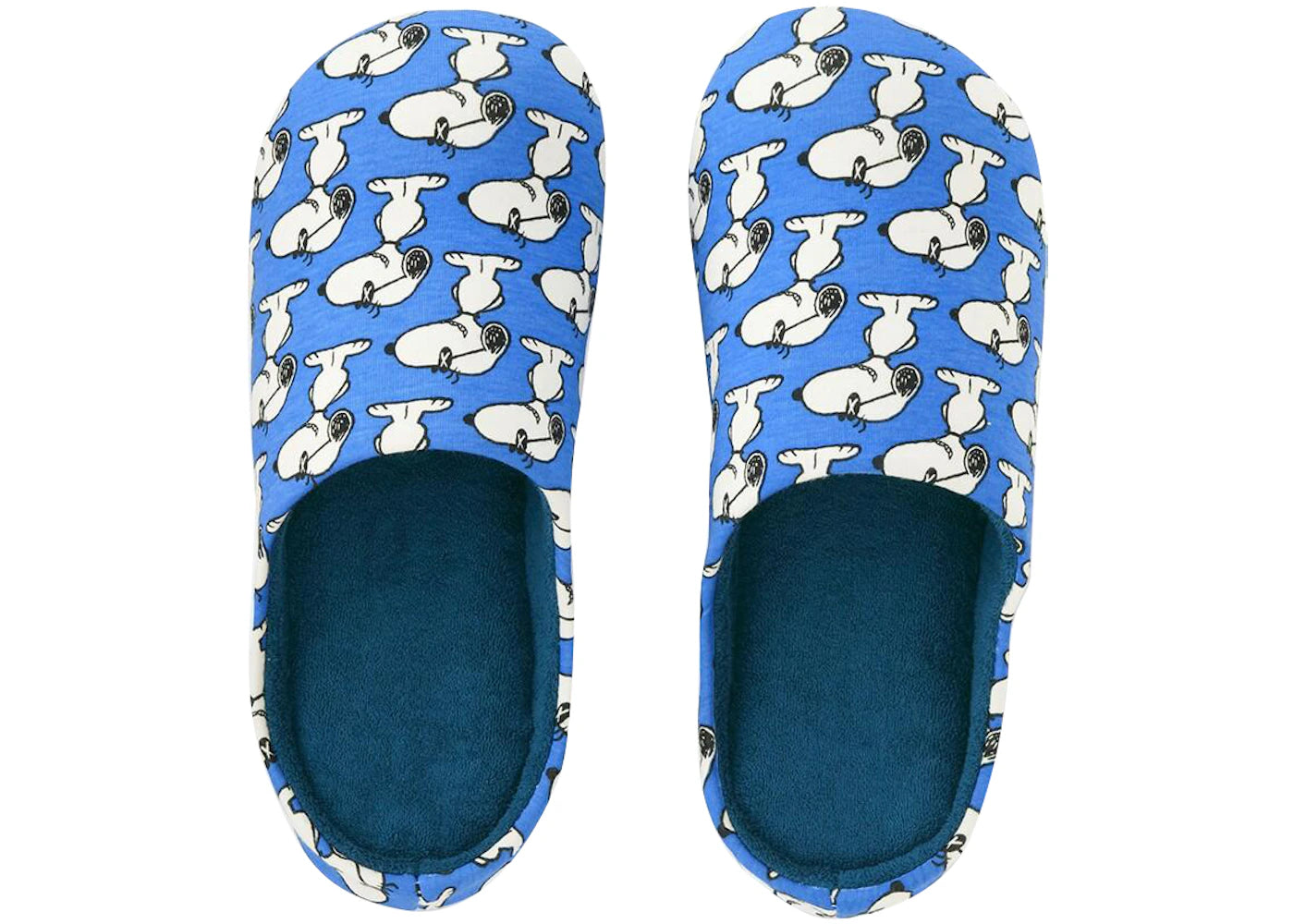 KAWS x Uniqlo x Peanuts Snoopy Room Shoes Light Blue
