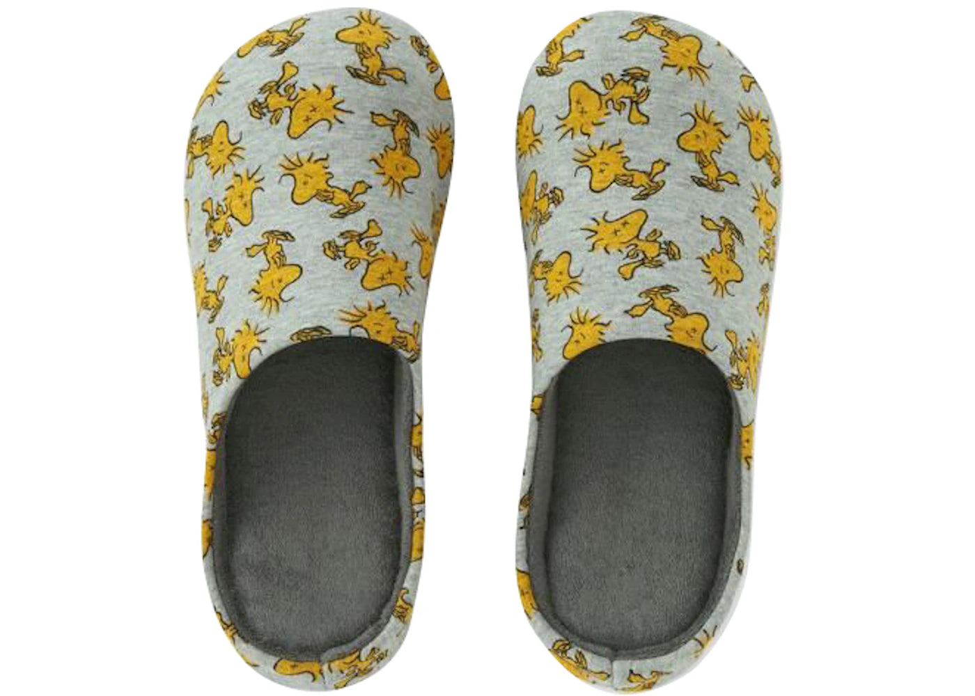KAWS x Uniqlo x Peanuts Woodstock Room Shoes Gray