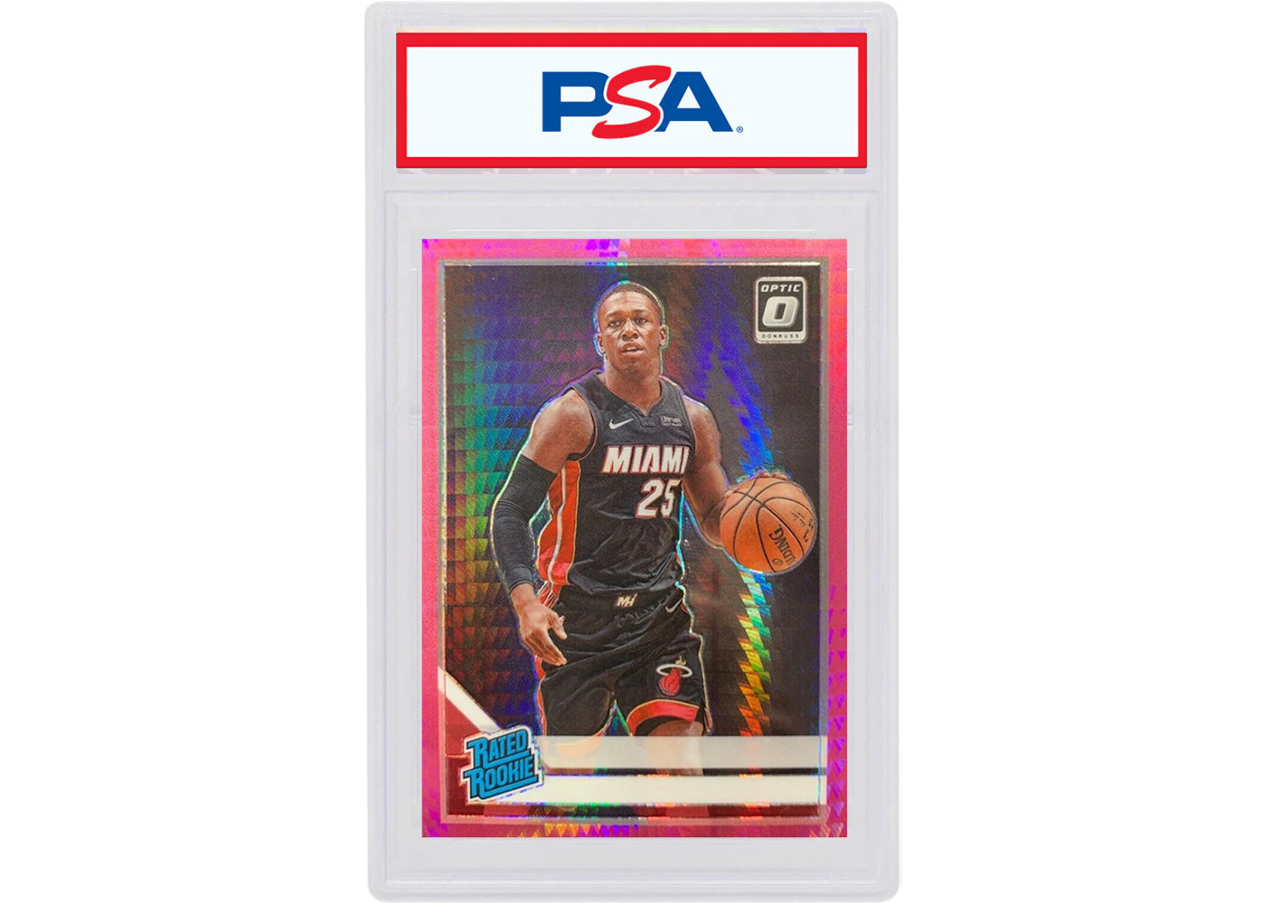 Kendrick Nunn 2019 Donruss Optic Rookie Hyper Pink #193 (PSA or BGS Graded)