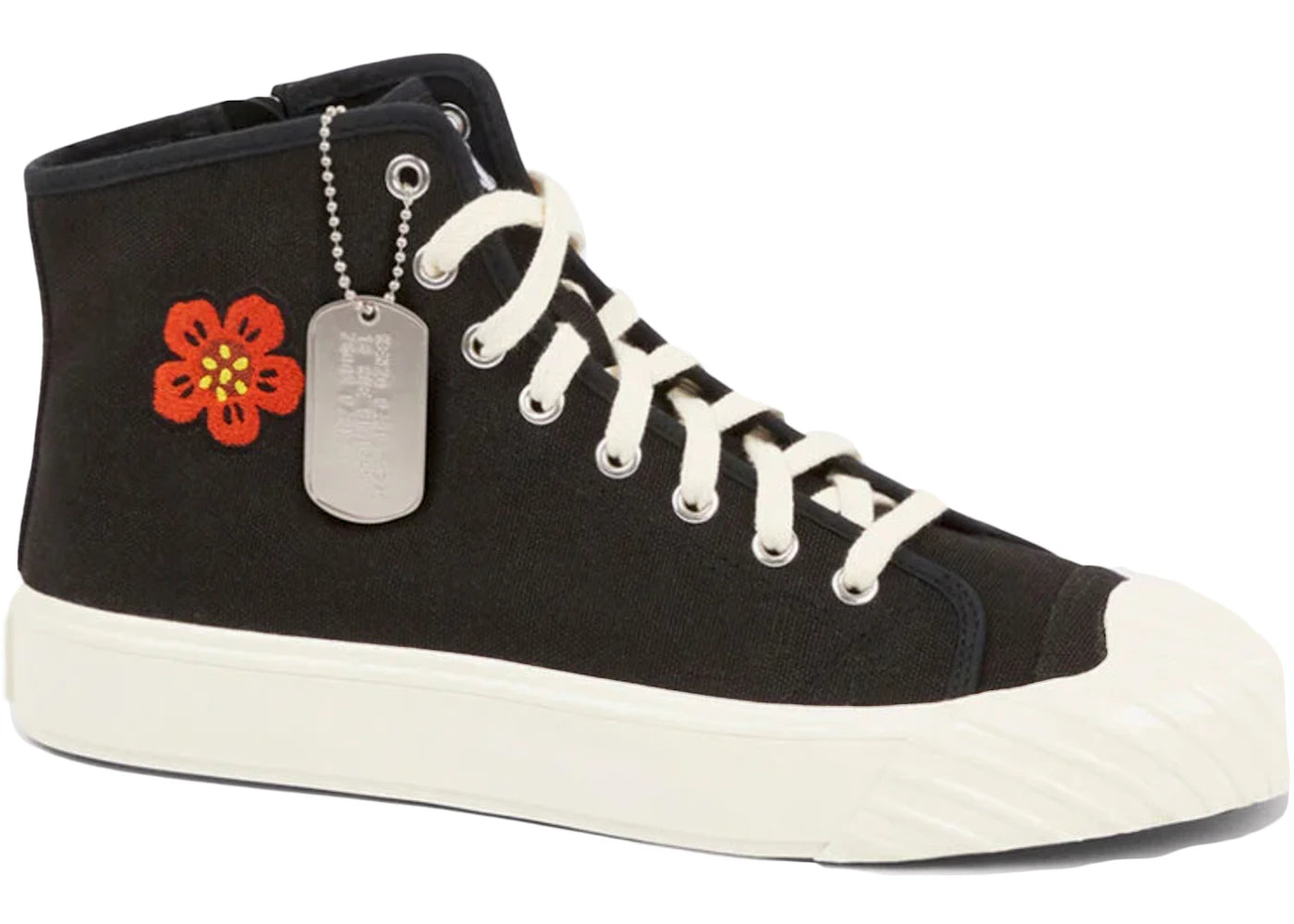 Kenzo School High Top Trainers Black