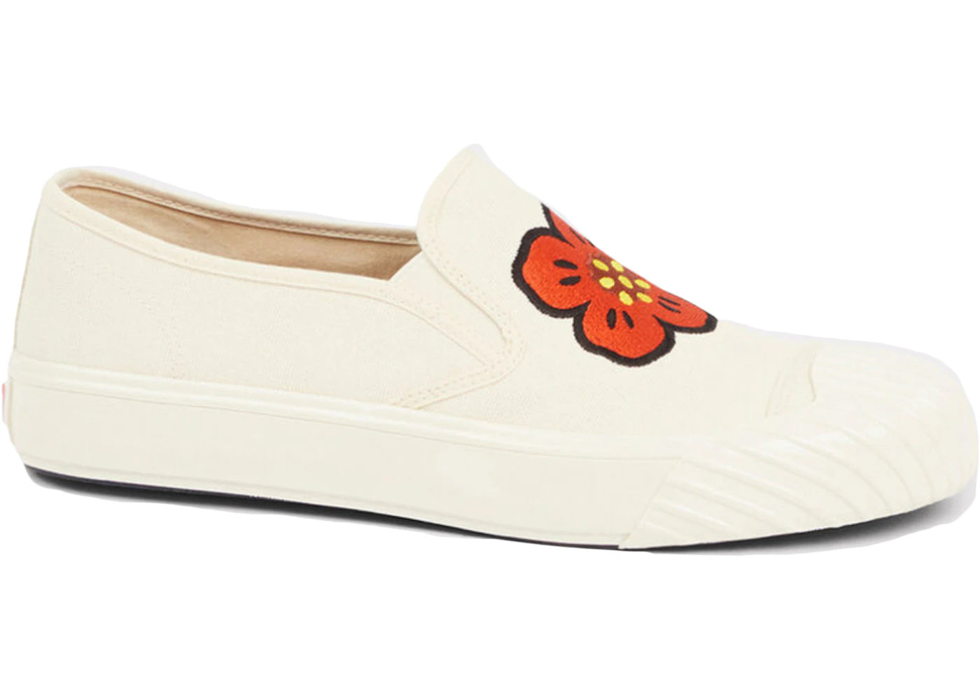 Kenzo School Slip On Trainers Cream
