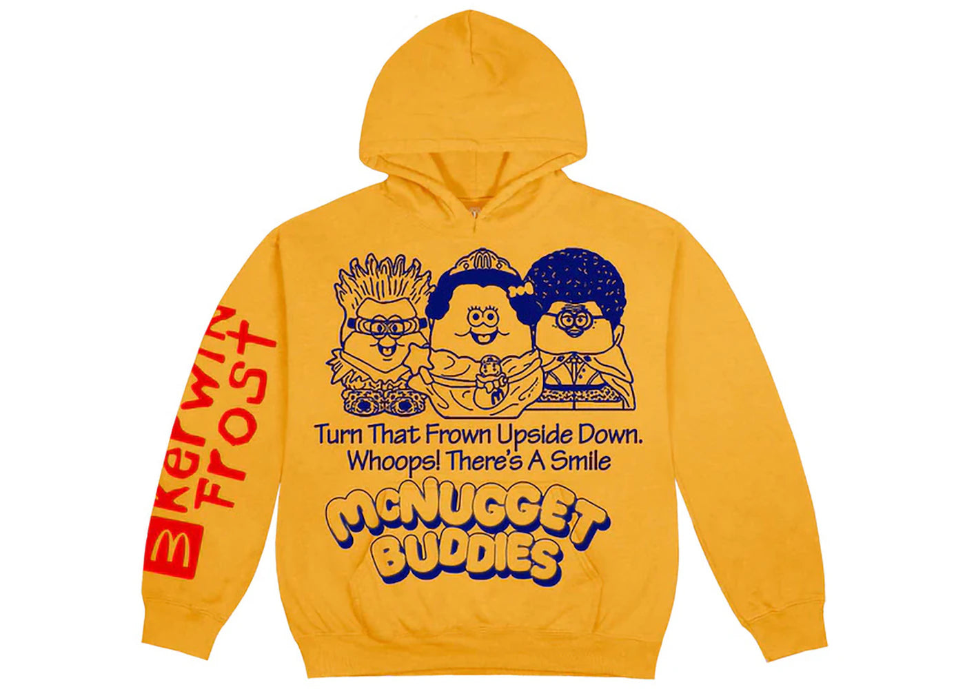 Kerwin Frost x McDonald's Mcnugget Buddies Hoodie Gold
