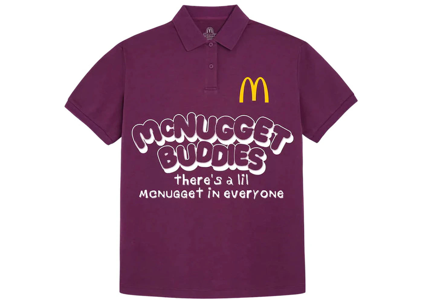 Kerwin Frost x McDonald's Mcnugget Buddies Polo Shirt Purple