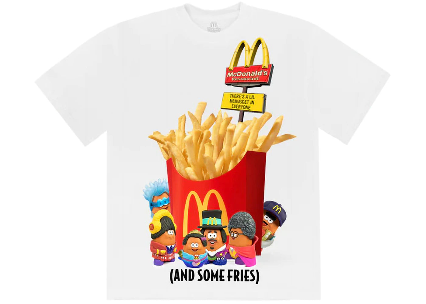 Kerwin Frost x McDonald's There's A Lil Mcnugget In Everyone Tee White