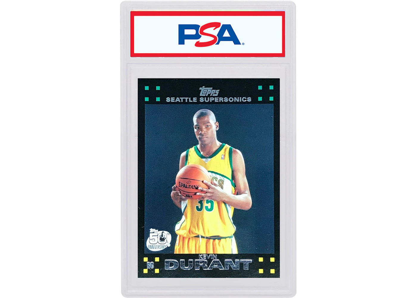 Kevin Durant 2007 Topps Rookie #112 (PSA or BGS Graded)