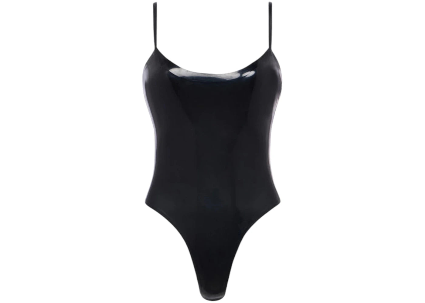 khy x Poster Girl Latex Bodysuit Black