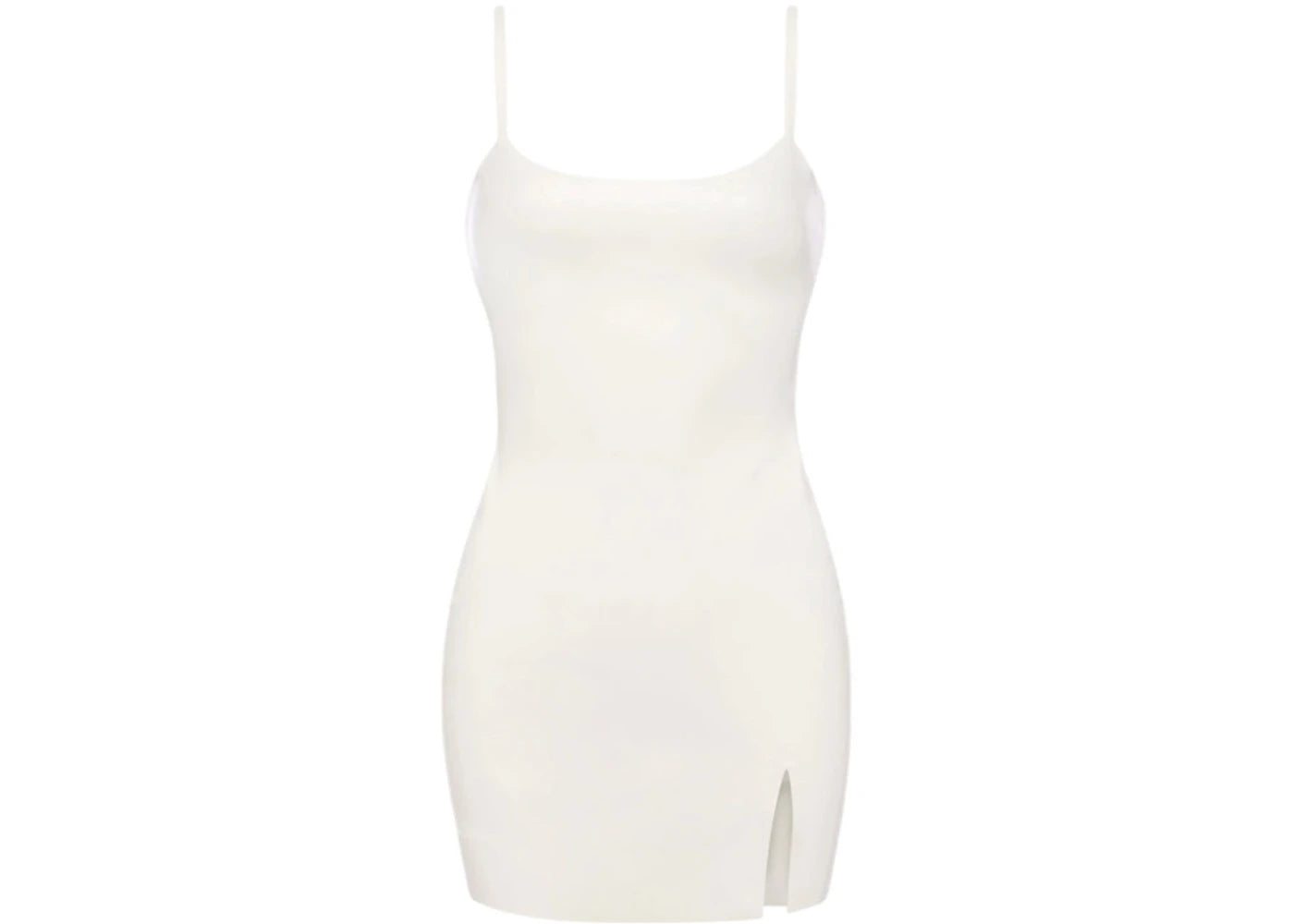khy x Poster Girl Latex Mini Dress Bone