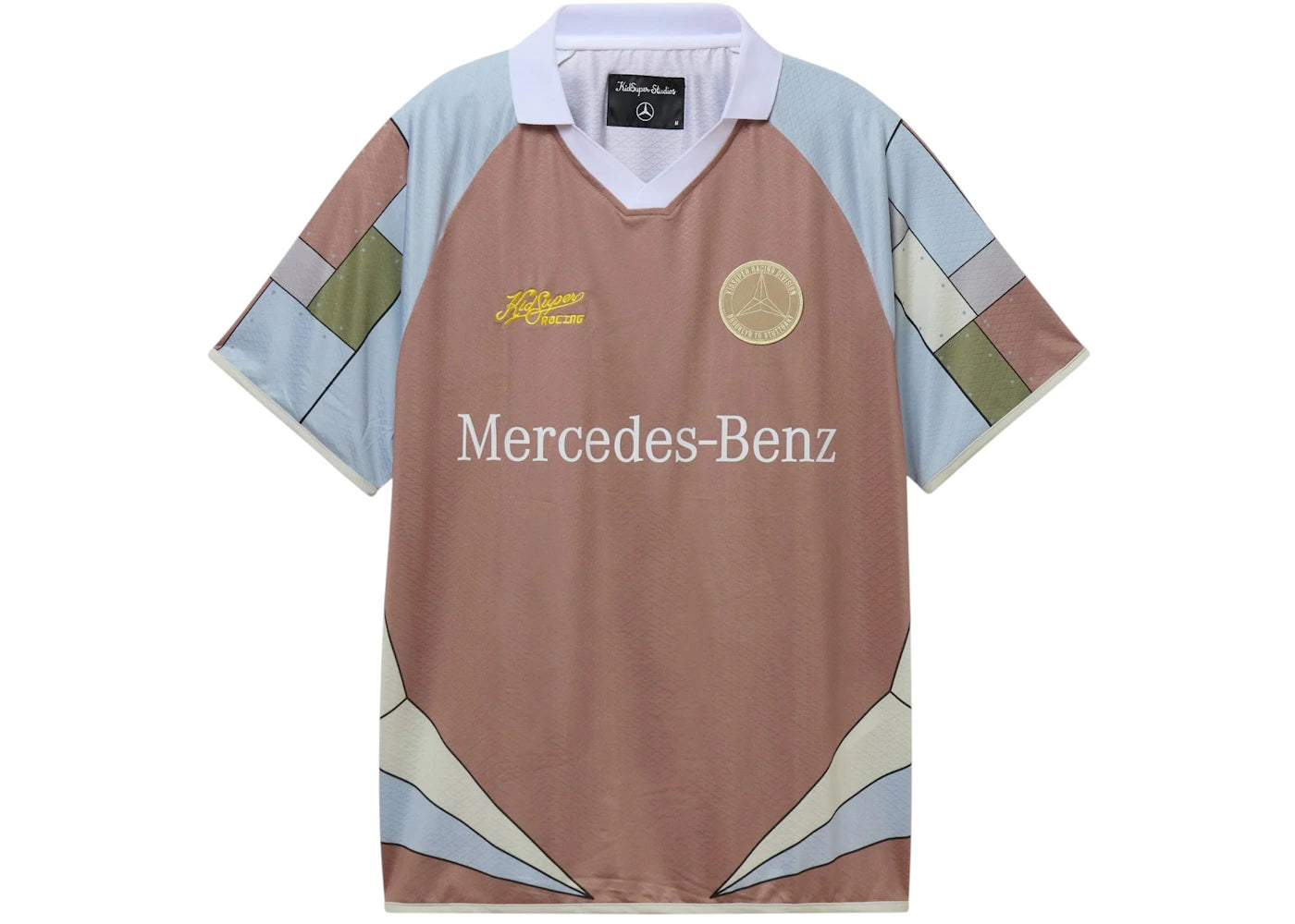 KidSuper x Mercedes Benz Soccer Jersey Multicolor