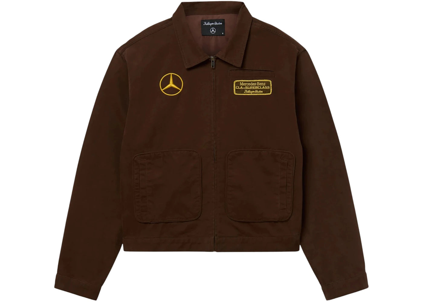 KidSuper x Mercedes Benz Work Jacket Brown