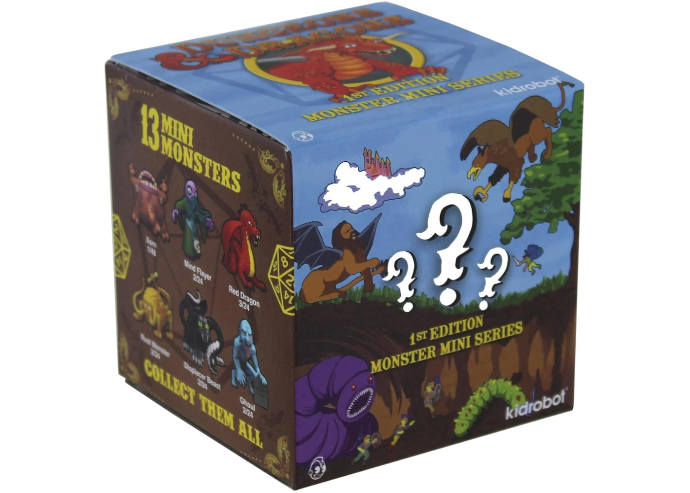 Kidrobot Dungeons & Dragons Monsters 3" Vinyl Mini Series 1 Single Blind Box