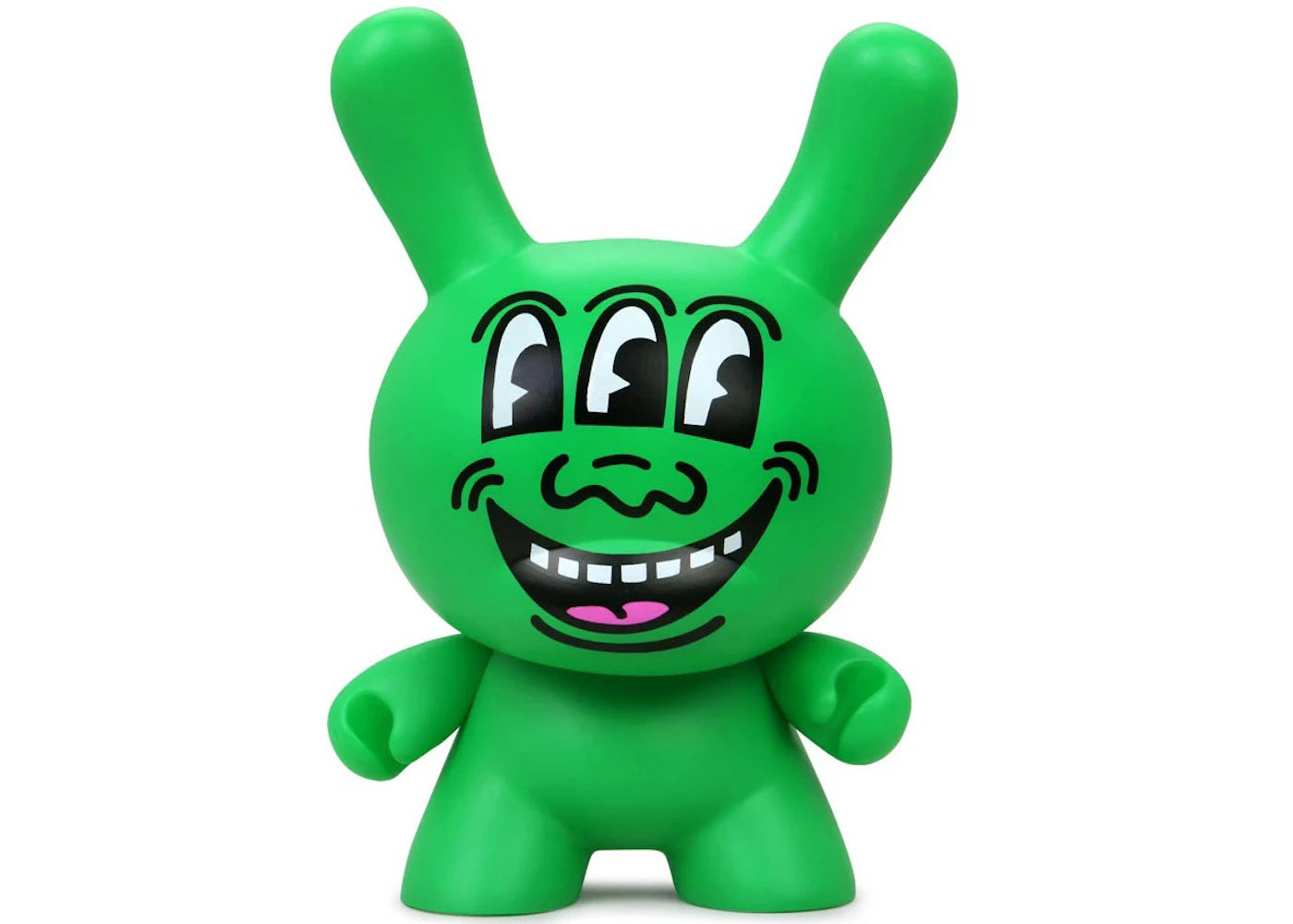 Kidrobot Keith Haring Three-Eyed Face Masterpiece Dunny Figure