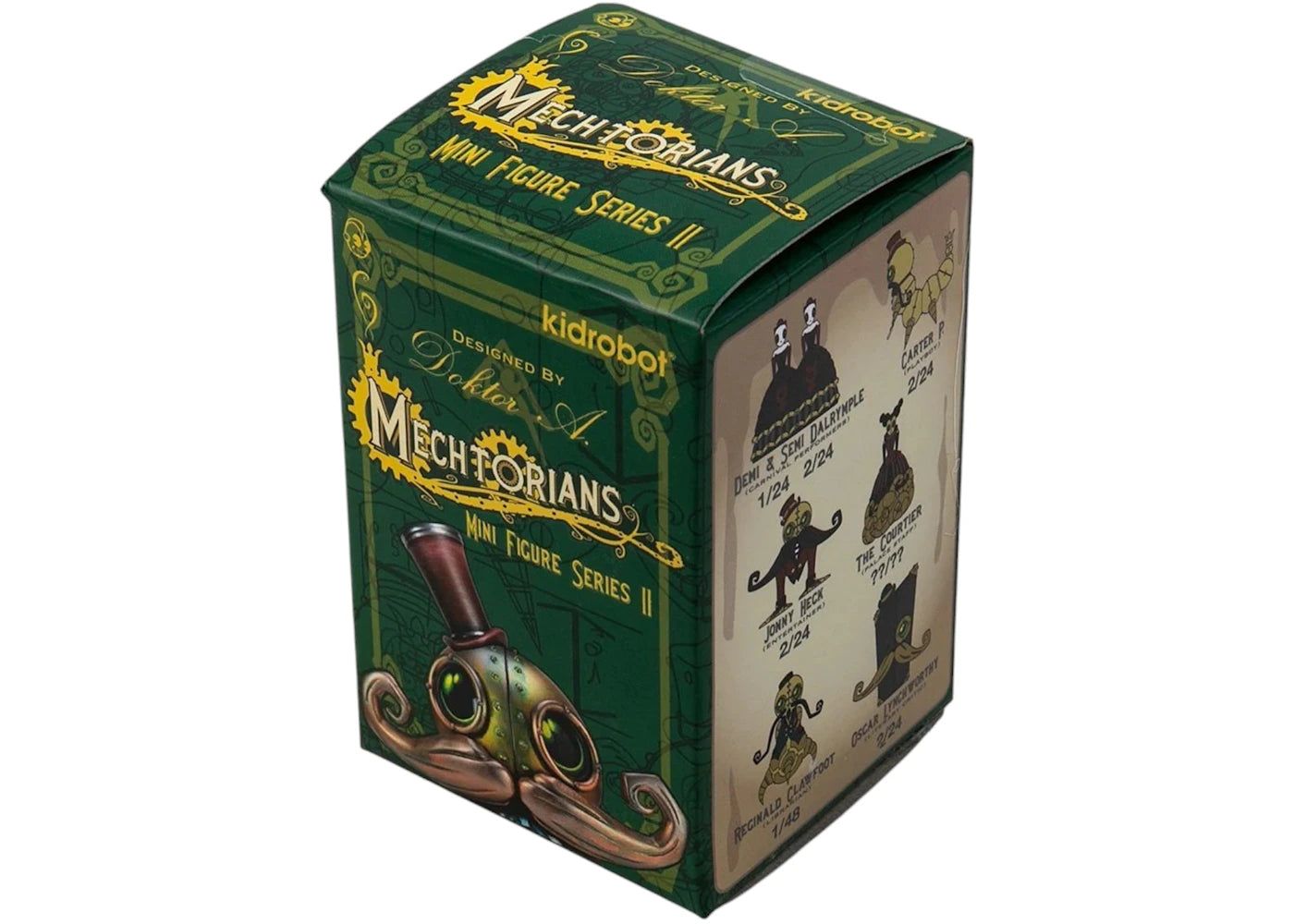 Kidrobot The Mechtorians Mini Art Figure Series by Doktor A Single Blind Box