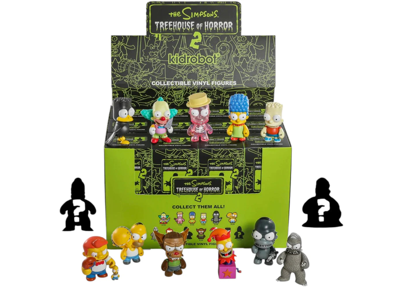 Kidrobot The Simpsons Treehouse of Horror Mini Figure Series 2 Casepack (24 Blind Boxes)