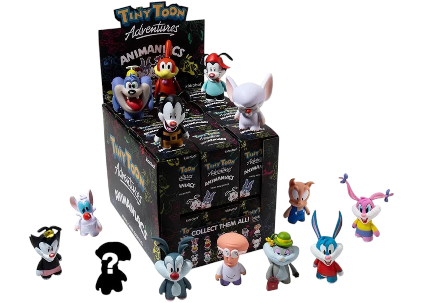 Kidrobot Tiny Toon Adventures & Animaniacs Mini Figure Series Casepack (24 Blind Boxes)