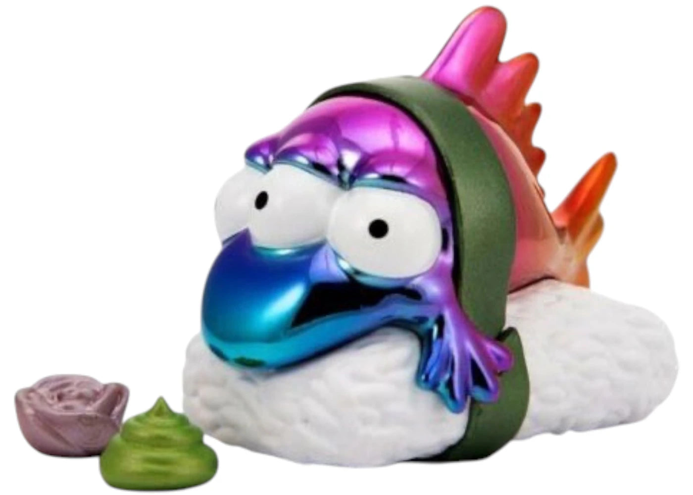 Kidrobot x Simpsons Nigiri Blinky NYCC 2019 Figure Metalliic Mixed