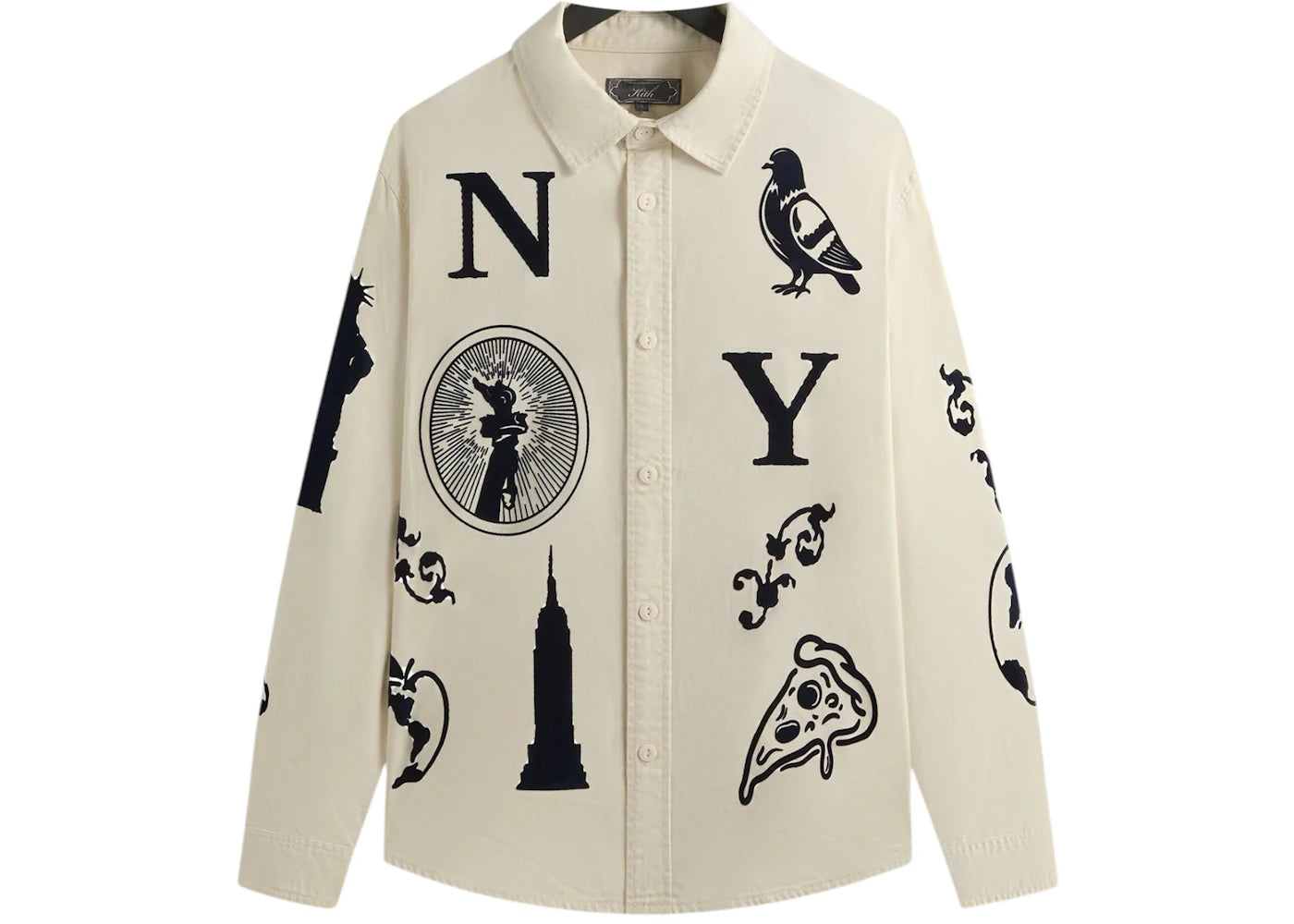 Kith Artisanal NY Graphic Apollo Shirt Sandrift