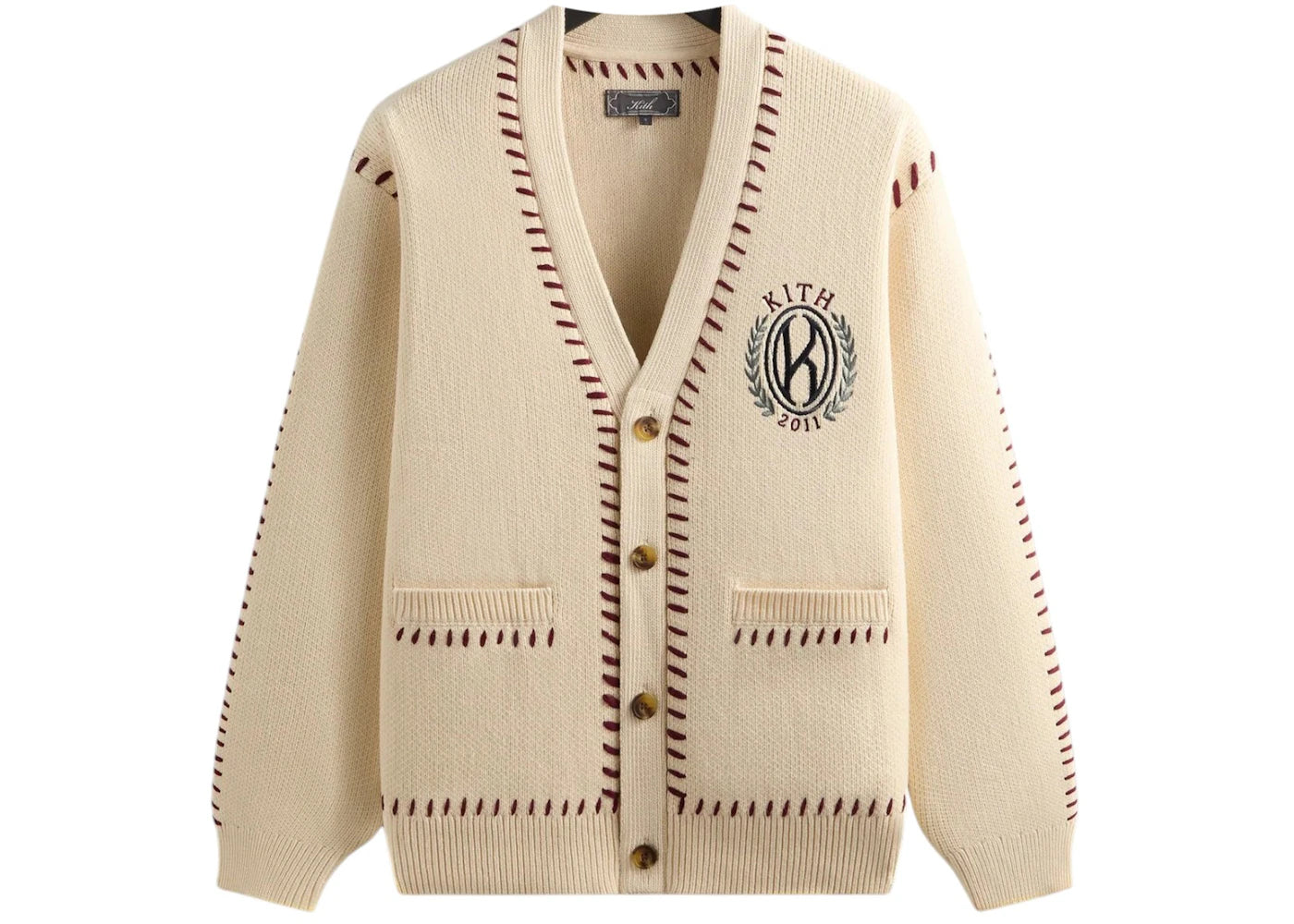 Kith Artisanal Stitch Cypress Cardigan Sandrift