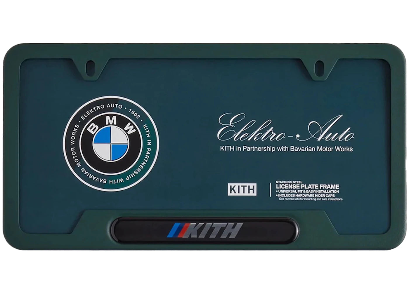 Kith BMW Car Plate Vitality
