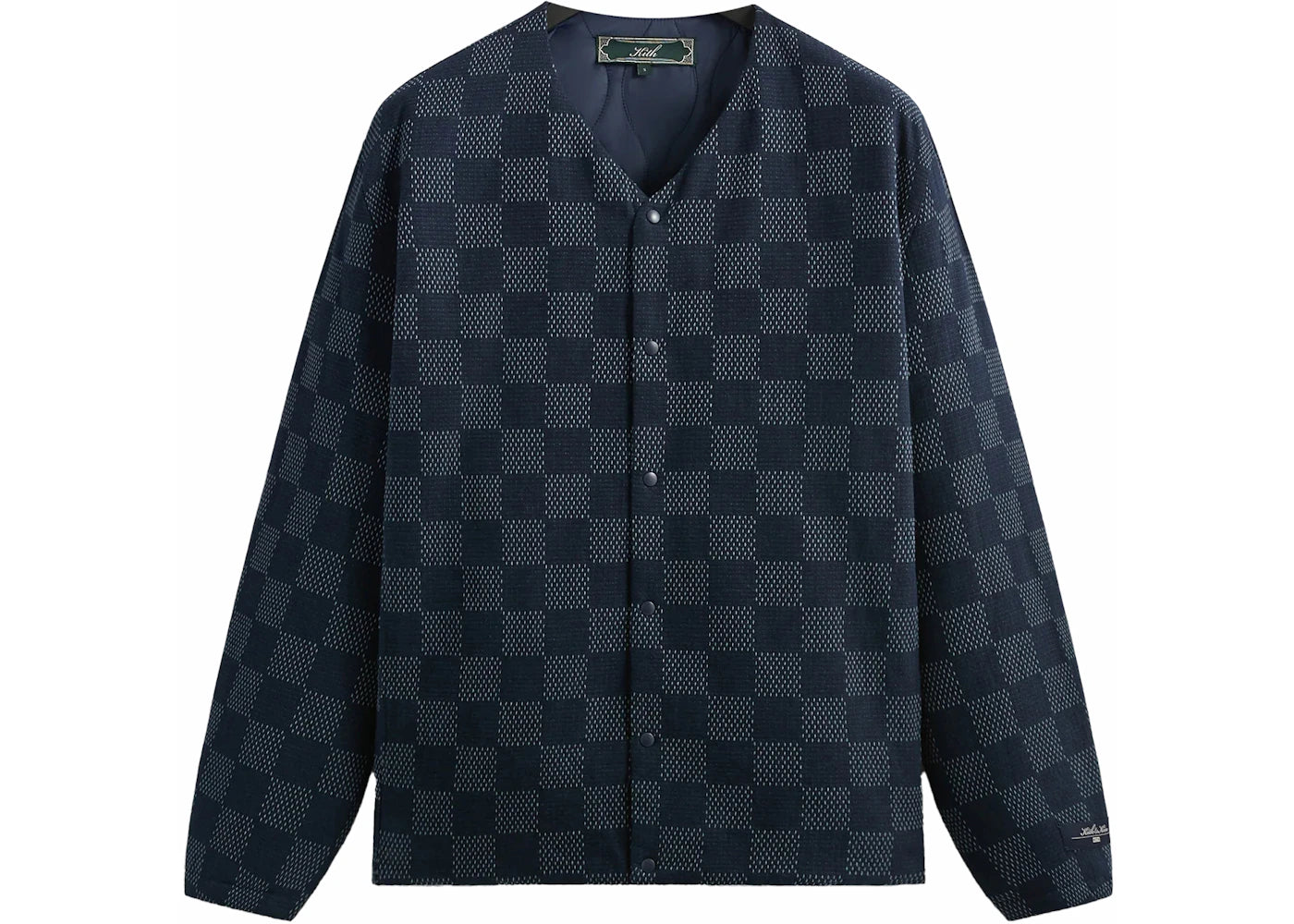 Kith Check Denim Winfield Quilted Liner Eve
