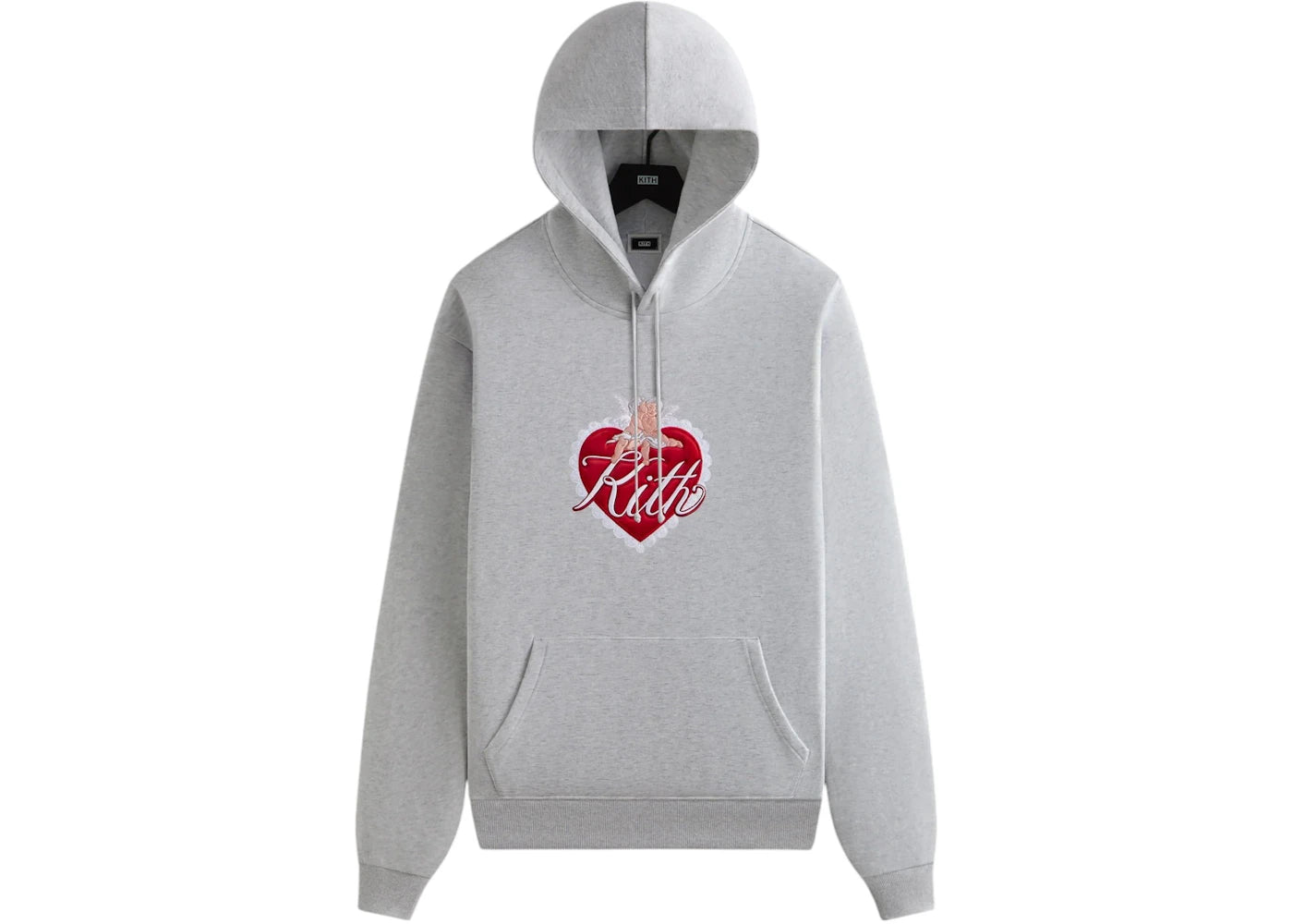 Kith Cupid V Williams III Hoodie Light Heather Grey