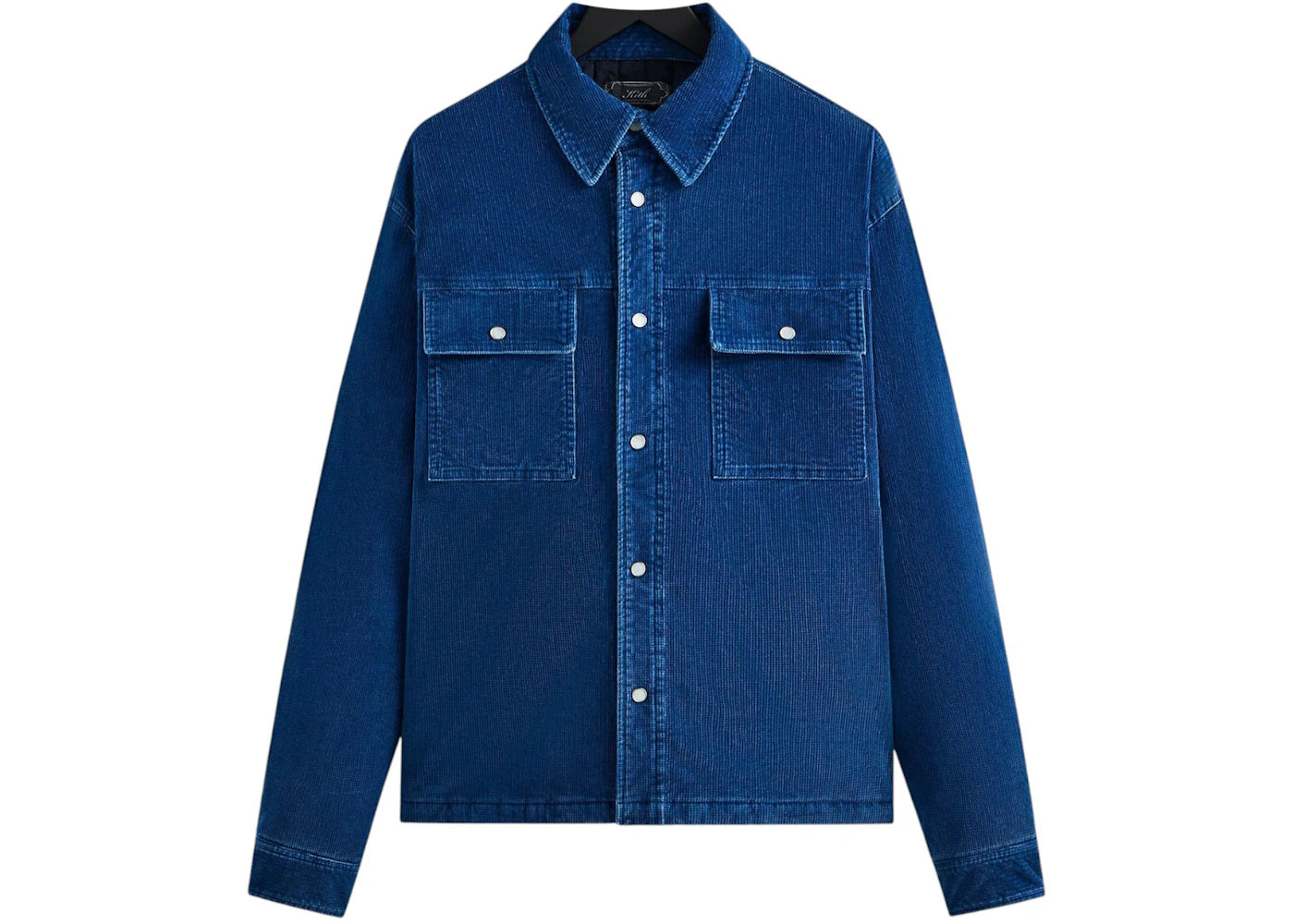 Kith Indigo Cord Vintage Apollo Shirt Jacket Cyanotype