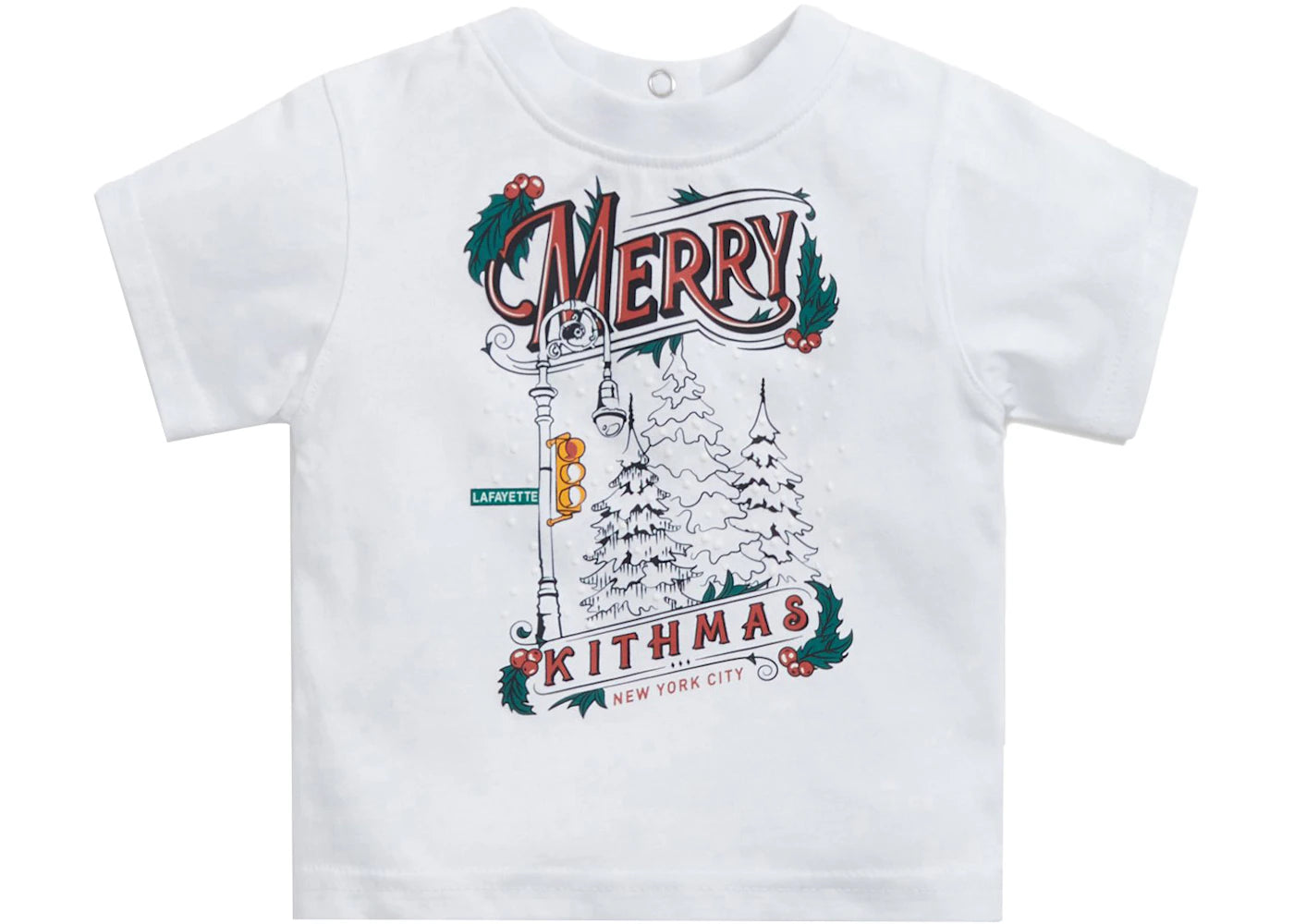 Kith Kids Baby Kithmas Tee White