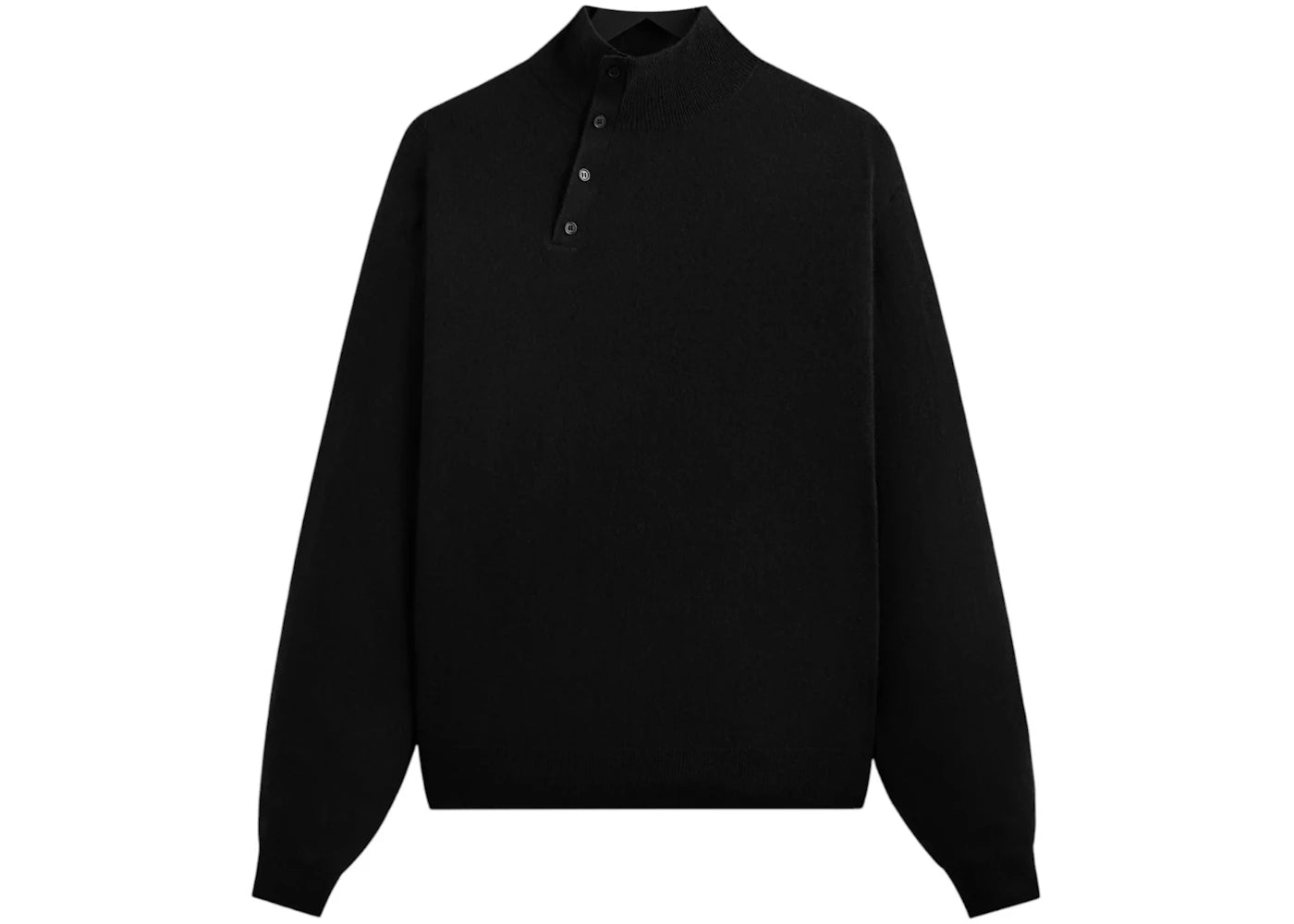 Kith & Kin Cashmere Cyrus Turtleneck Black