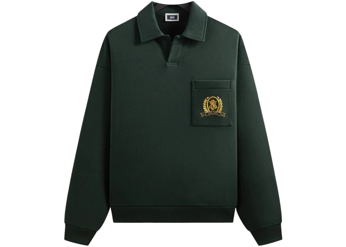 Kith & Kin Crest Gilded Crest Collared Rugby Stadium