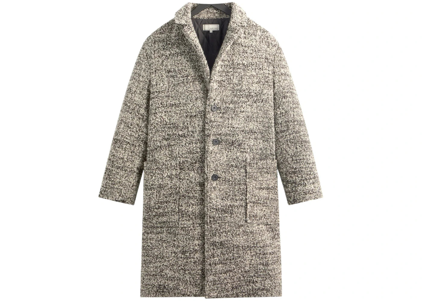 Kith & Kin Plush Boucle Bergen Coat Hallow