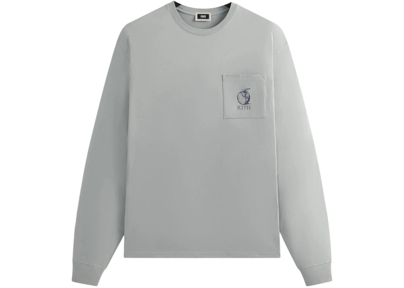 Kith & Kin Universal Apple Long Sleeve Tee Mist