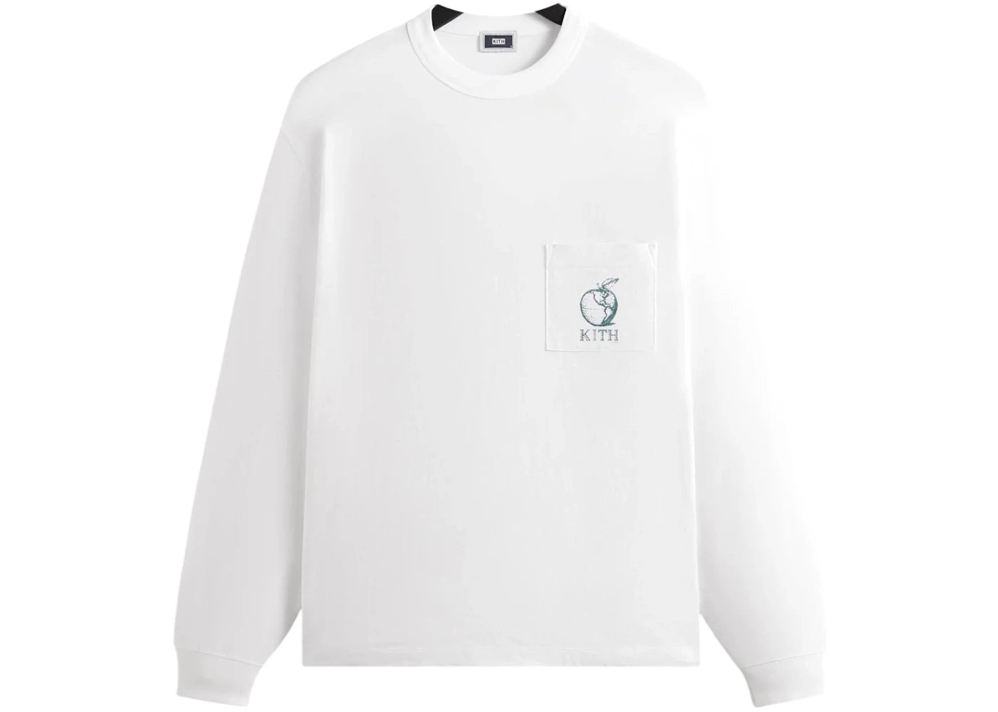 Kith & Kin Universal Apple Long Sleeve Tee White