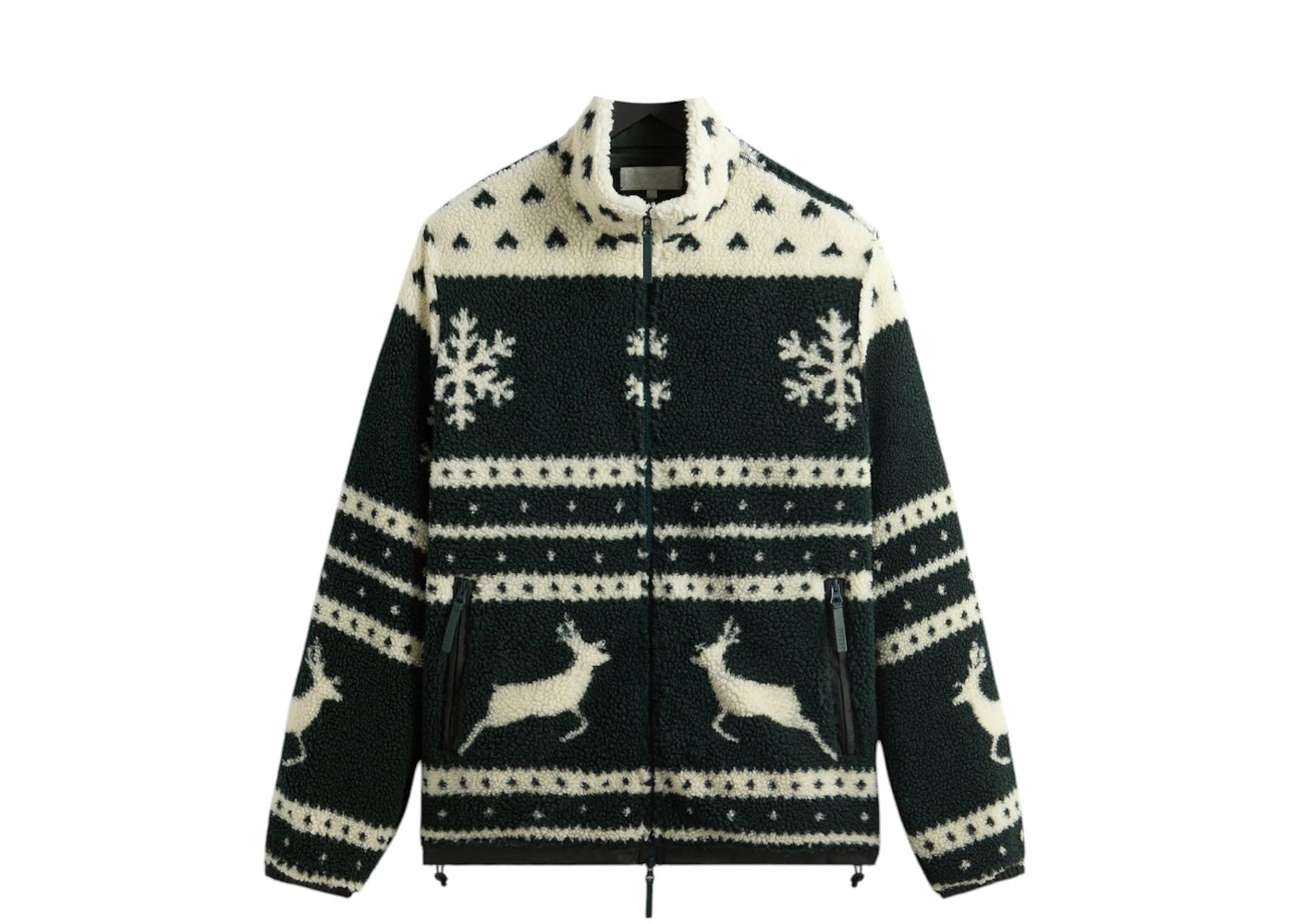Kith Kithmas All-Over Printed Sherpa Jacket Stadium
