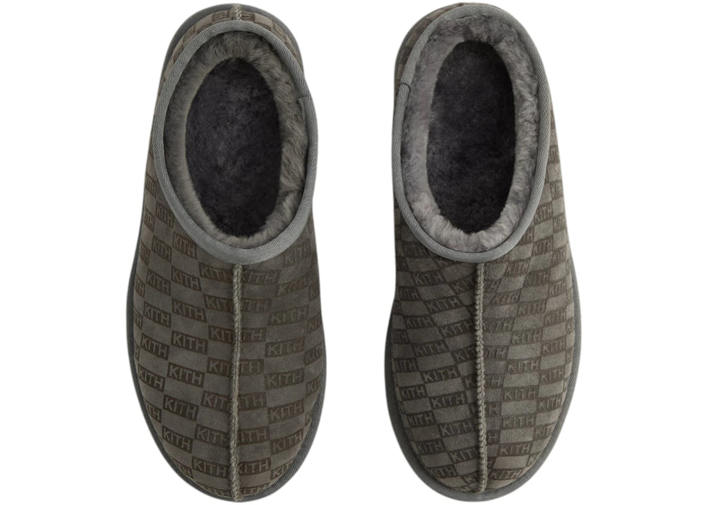 Kith Kithmas Monogram Shearling Slippers Idea