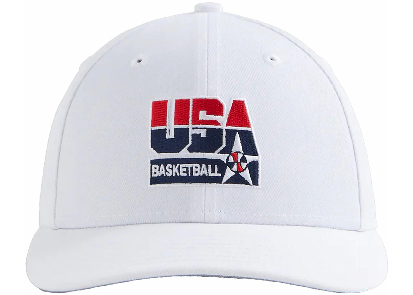 Kith New Era for USA Basketball 59FIFTY Low Profile Fitted Cap White